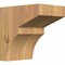 Ekena Millwork Monterey Smooth Corbel, Western Red Cedar, 5 1/2"W x 8"D x 8"H COR06X08X08MON00SWR - alternate 1